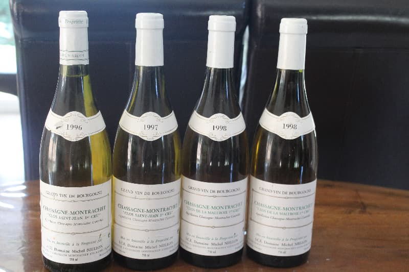 4 x Chassagne-Montrachet, Domaine Michel Niellon, 1998