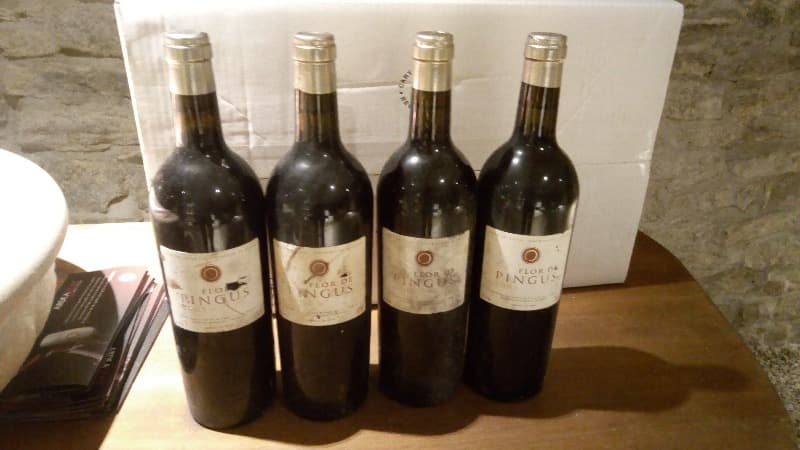 4 x Flor de Pingus, Dominio de Pingus, Ribera del Duero, 2003