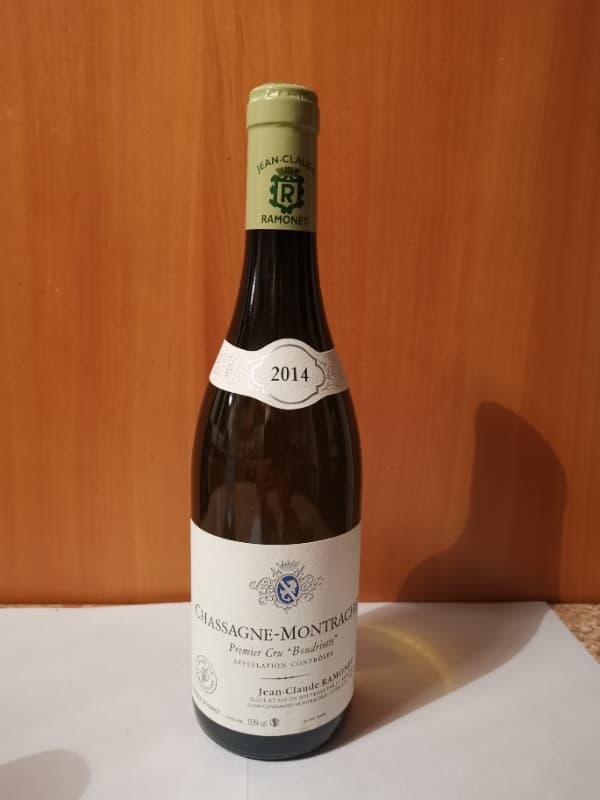 Chassagne-Montrachet, 1er cru les boudriottes, Ramonet, 2014