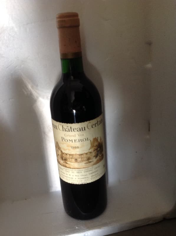 Vieux château Certan, Pomerol, 1986