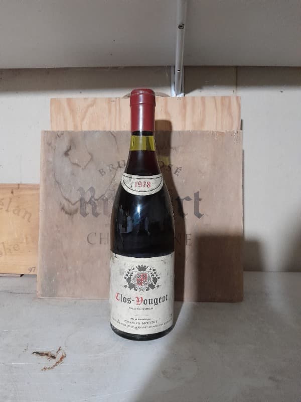 Clos de Vougeot, Domaine Charles Mortet, 1978