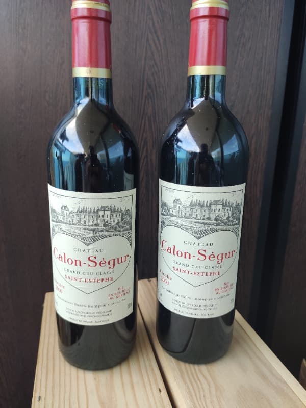 2 x Calon-Segur, Saint-Estèphe, 2000
