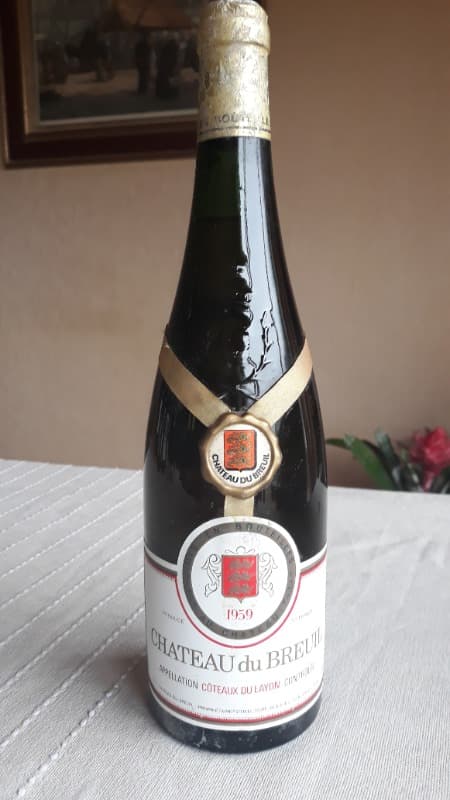 Coteaux-du-Layon, Chateau du Breuil, 1959