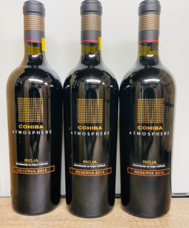3 x Cohiba Atmosphere, Marqués de Tomares, Rioja, 2014