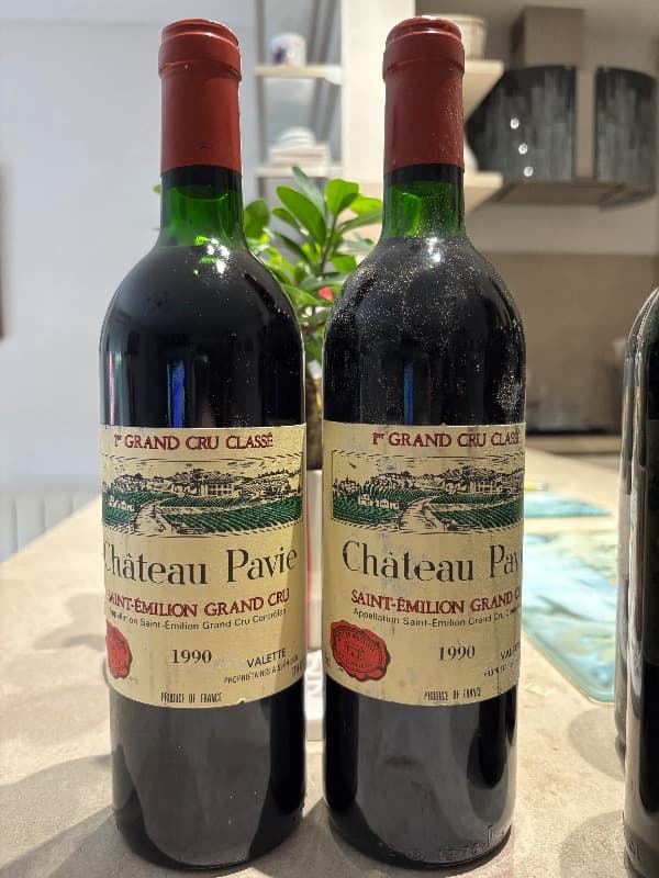 2 x Château Pavie, Saint-Émilion Grand Cru, 1990