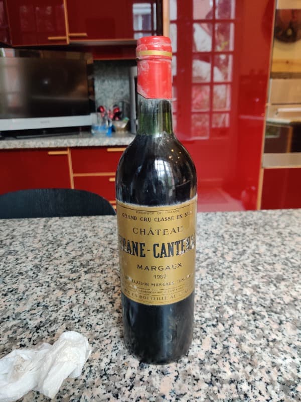 Château Brane Cantenac, Margaux, 1962