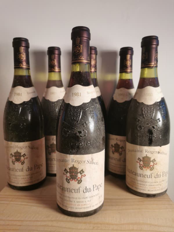 CBO/OWC6 x Châteauneuf-du-Pape, Domaine Roger Sabon, 1981