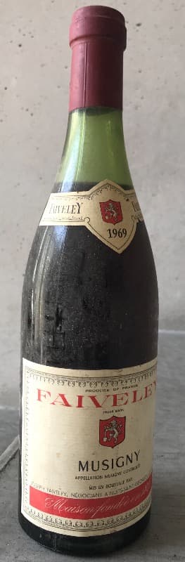 Musigny, Grand Cru, Faiveley, 1969