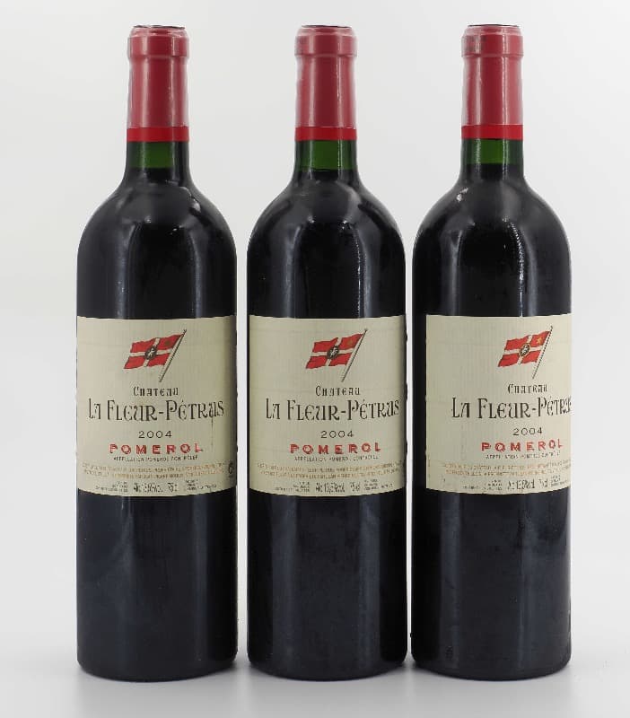 3 x Château La Fleur-Pétrus, Pomerol, 2004