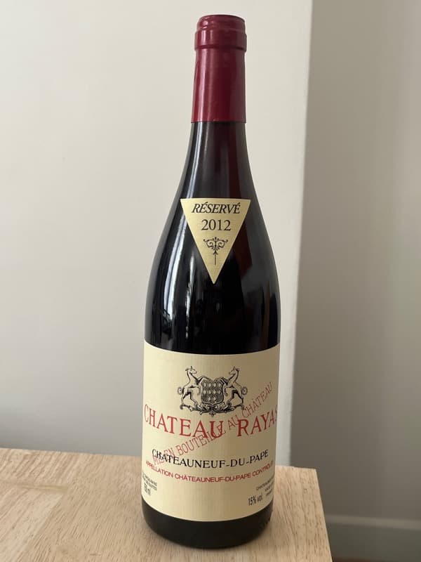 Châteauneuf-du-Pape, Château Rayas, 2012
