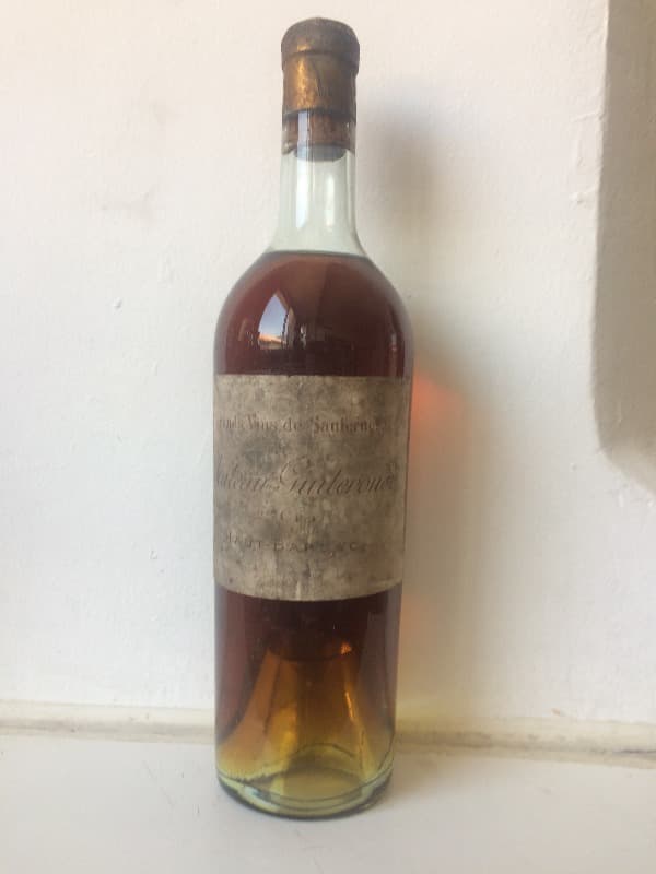 Haut-Barsac, Château Guiteronde, Sauternes, 1924