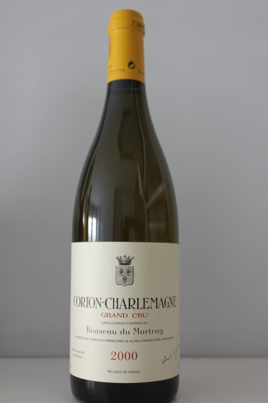 Corton-Charlemagne, Grand Cru, Domaine Bonneau du Martray, 2000
