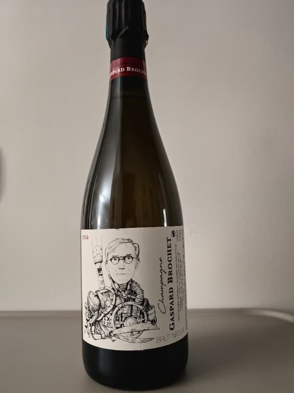 333.b Brut Nature, Gaspard Brochet, Champagne