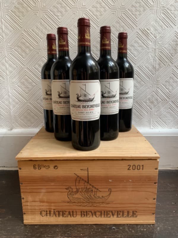 CBO/OWC 6 x Grand Vin, CHÂTEAU BEYCHEVELLE, Saint-Julien, 2001