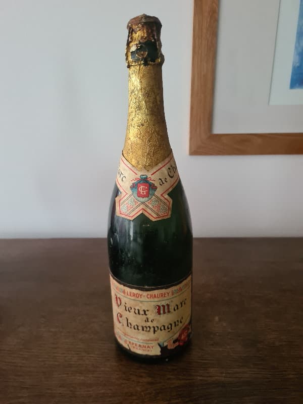 Vieux Marc de Champagne, Leroy-Chaurey, Champagne, 1940's