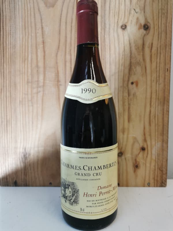 Charmes-Chambertin, Grand cru, Domaine H. Perrot Minot, 1990