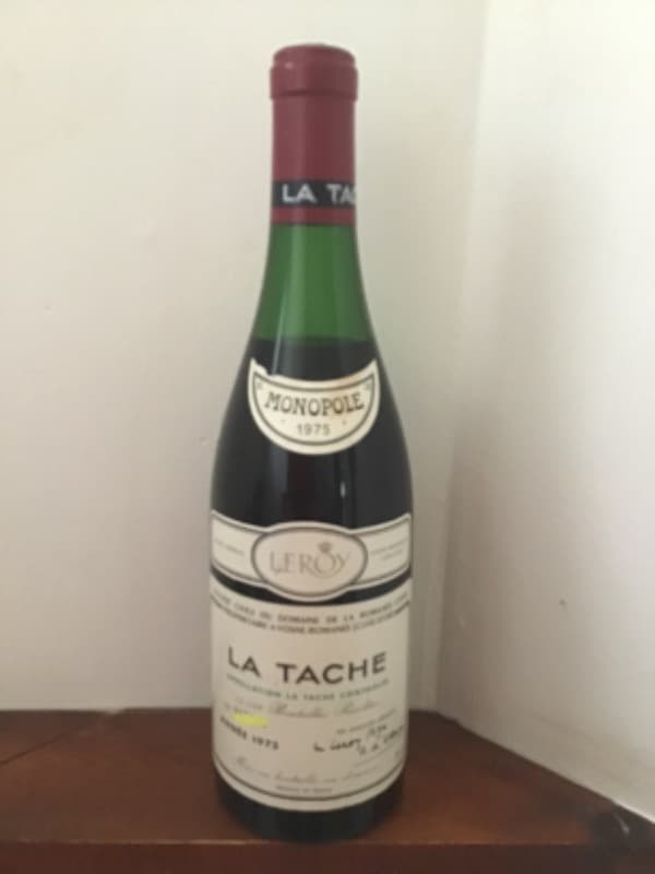 La Tâche, Domaine de là Romanée Conti, 1975