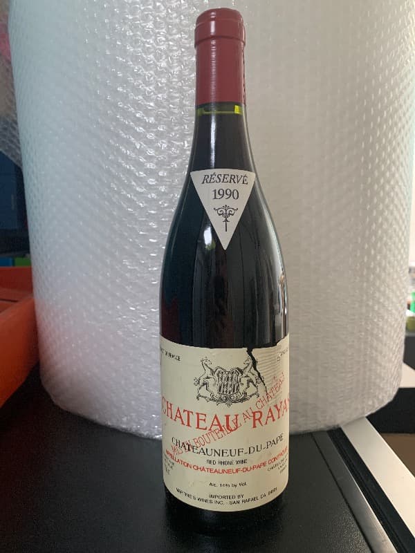 4 x Châteauneuf-du-Pape, Rayas, 1990