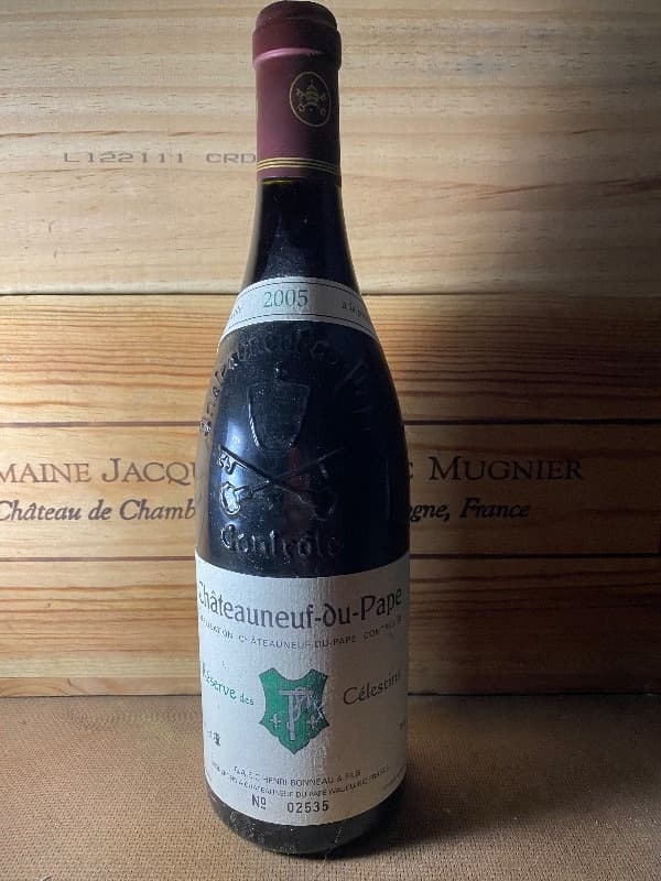 Châteauneuf-du-Pape, Réserve des celestins, Henri Bonneau, 2005