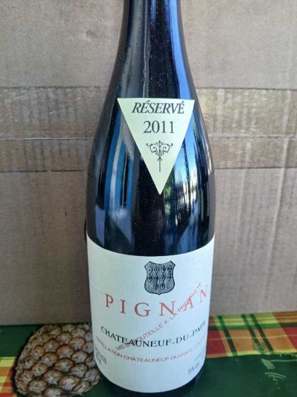 Châteauneuf-du-Pape, Pignan, 2011