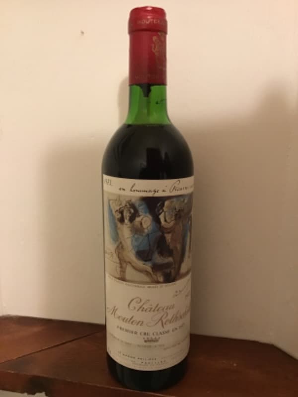 Château Mouton Rothschild, Pauillac, 1973