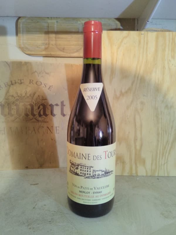Vin de Pays du Vaucluse, Domaine des Tours, 2005