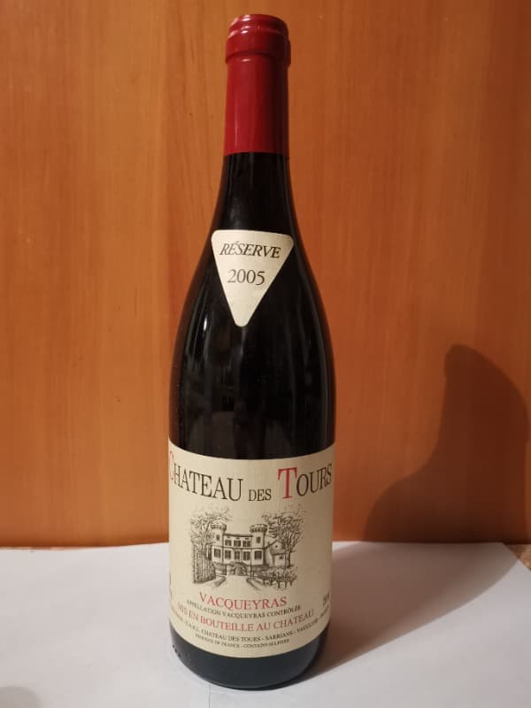 Vacqueyras, Château des Tours, 2005
