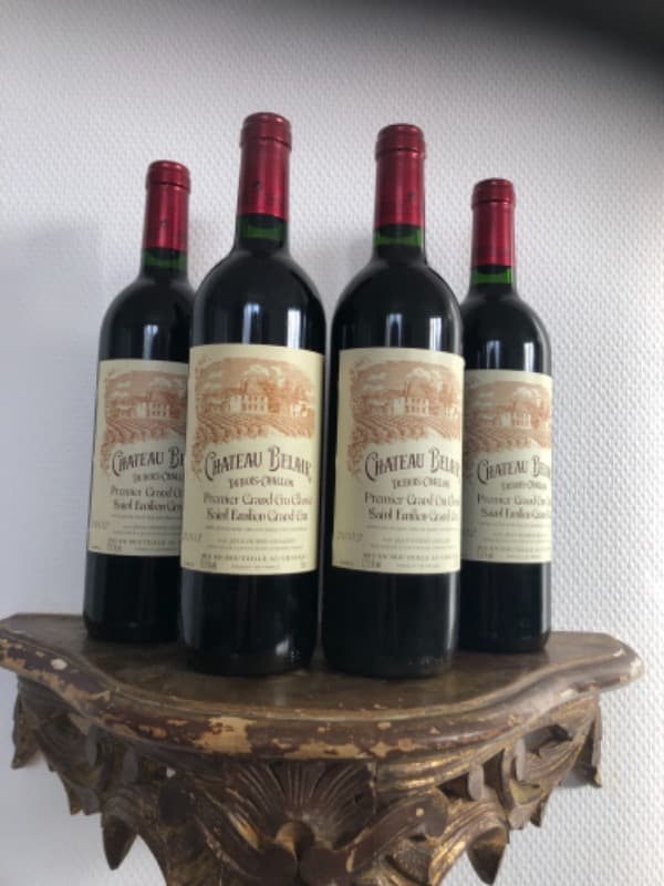 4 x Château Belair, Saint-Émilion Grand Cru, 2002