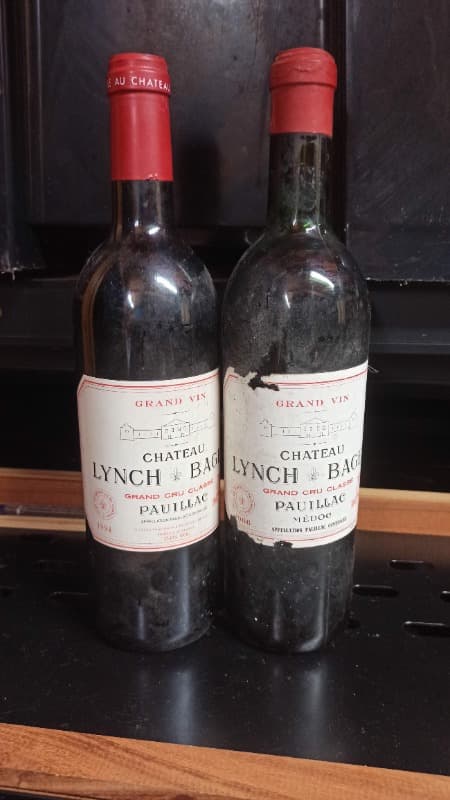 2 x Lynch bages, Pauillac, 1966