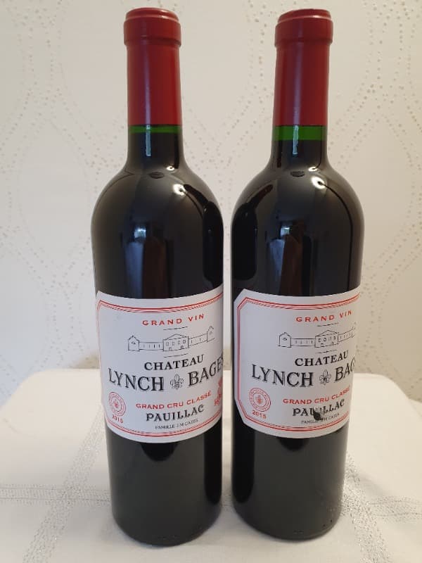 2 x Château Lynch-Bages, Pauillac, 2015