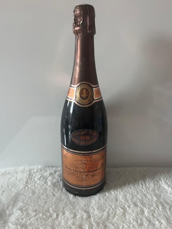 Veuve Clicquot Ponsardin (Rosé), Champagne, 1978