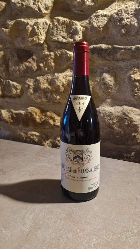 Côtes-du-Rhône, château Fonsalette, 2014