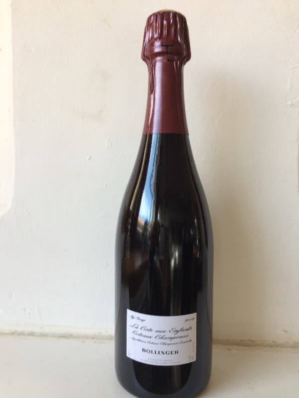 La Côte aux enfants, Bollinger, Coteaux-Champenois, 2012