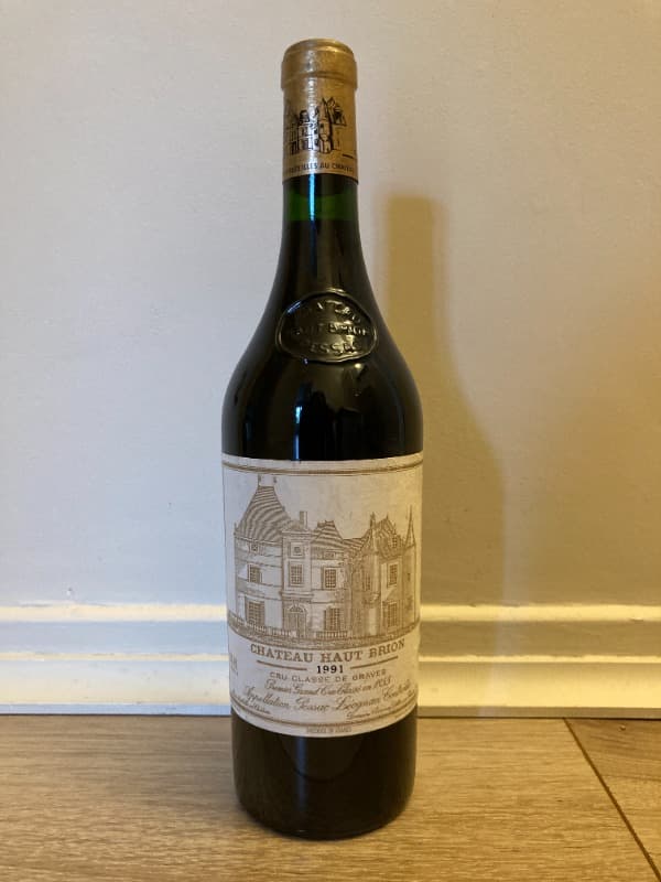 2 x Château Haut-Brion, Pessac-Léognan, 1991