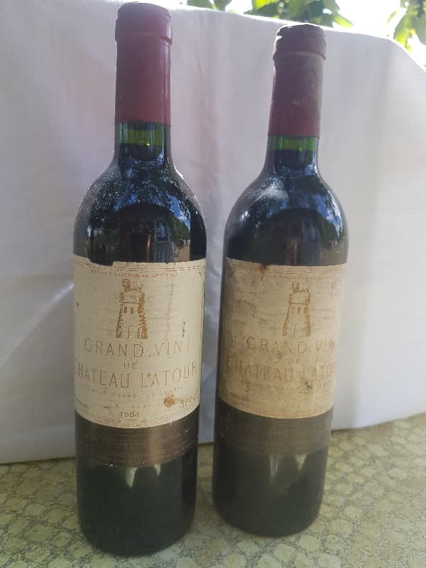 2 x (U.S)Grand Vin de Château Latour, Pauillac, 1984