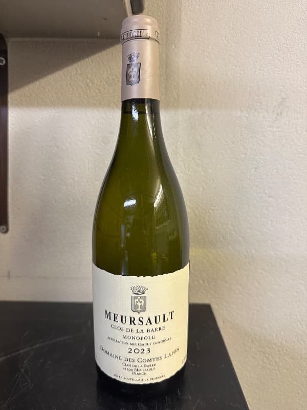 Meursault, Clos de la barre Monopole, Domaine des Comtes Lafon, 2023