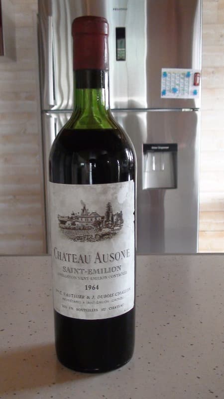 Château Ausone, Saint-Émilion, 1964
