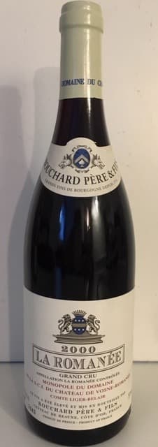 La Romanée, Grand cru- monopole, Comte Liger-Belair/ Bouchard, 2000