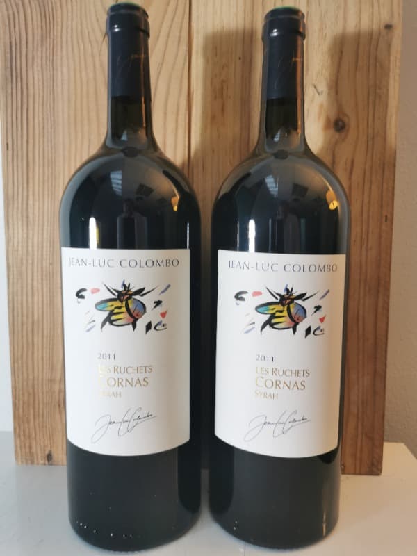 2 x Cornas, Les Ruchets - Syrah, Jean Luc Colombo, 2011 (Magnum)
