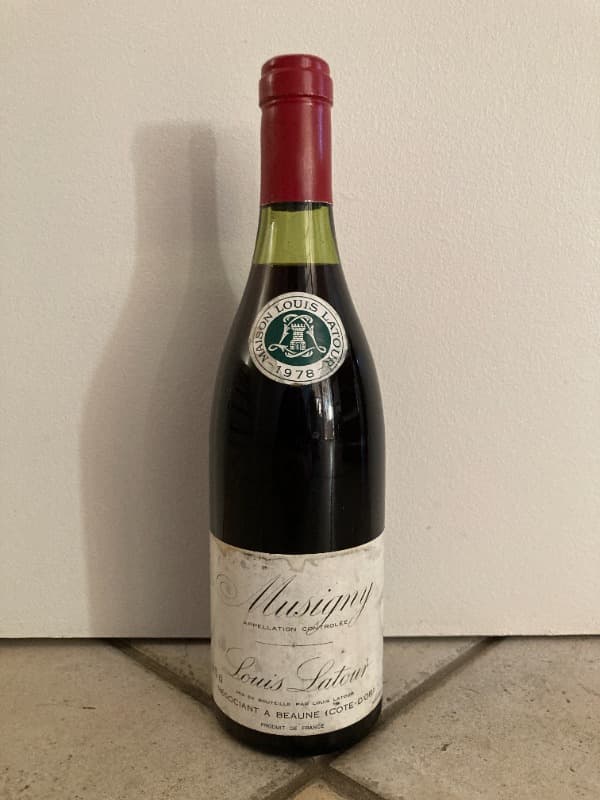 Musigny, Grand cru, Domaine Louis Latour, 1978