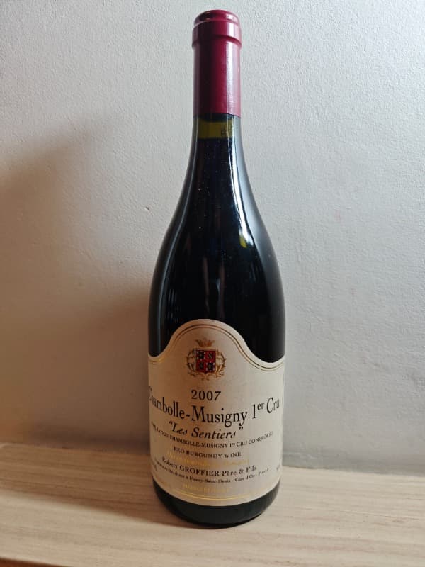 Chambolle-Musigny, 1er Cru - les Sentiers, domaine Robert Groffier, 2007