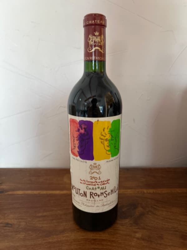 Château Mouton Rothschild, Pauillac, 2001