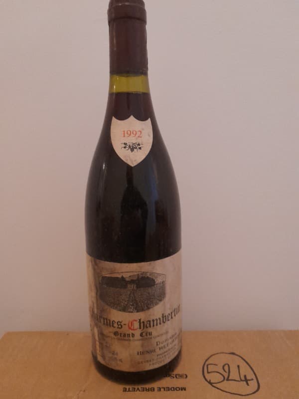 Charmes-Chambertin, Henri Rebourseau, 1992