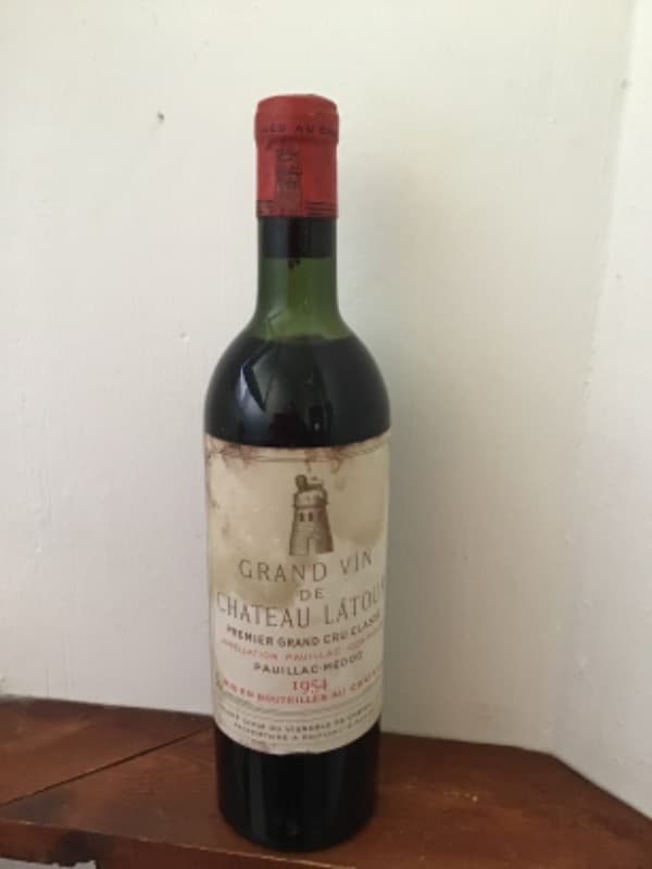 Grand Vin de Château Latour, Pauillac, 1954