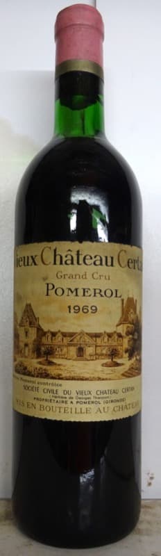 Grand Cru, Vieux Château Certan, Pomerol, 1969