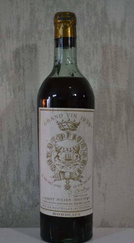 Chateau Gruaud Larose, Saint-Julien, 1939