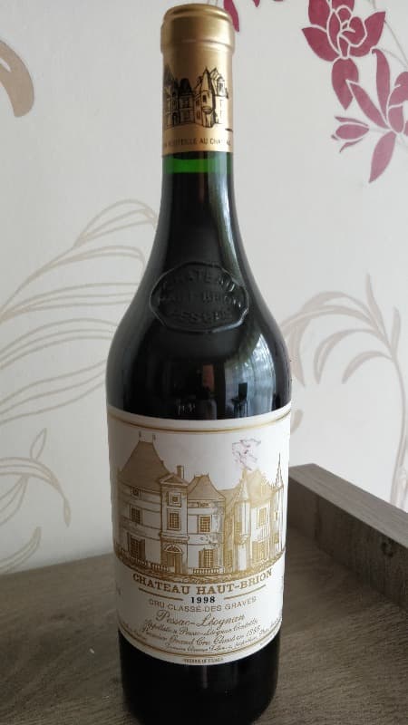 Château Haut-Brion, Pessac-Léognan, 1998