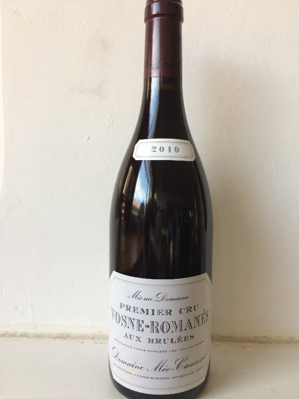 Vosne-Romanée, Aux Brulées, Domaine Méo-Camuzet, 2010