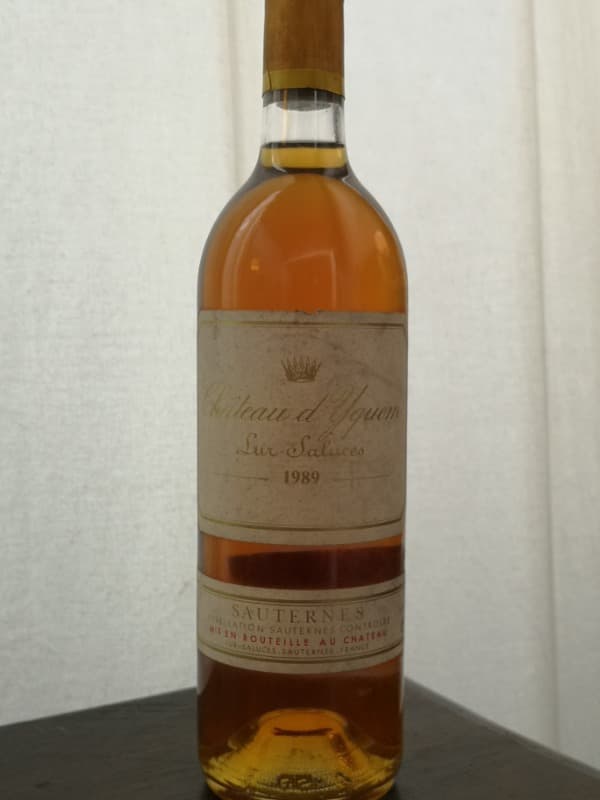 Château d'Yquem, Sauternes, 1989