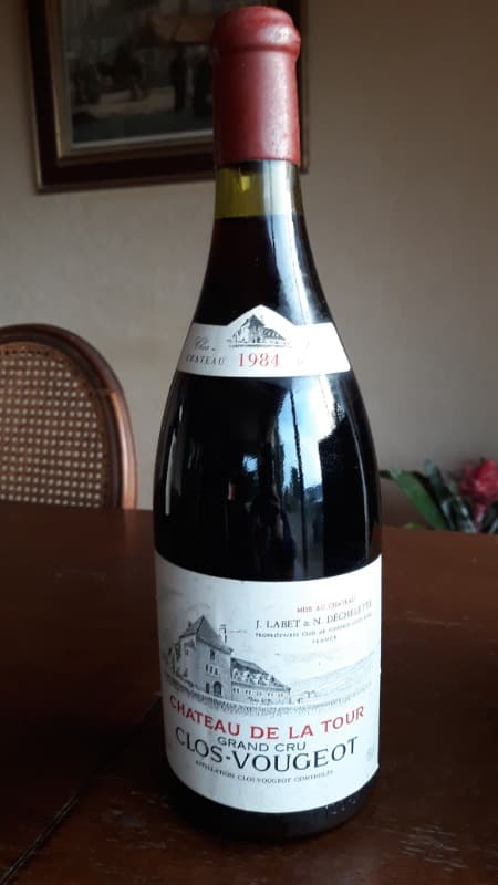 Clos de Vougeot, Chateau de la Tour Grand Cru, 1984